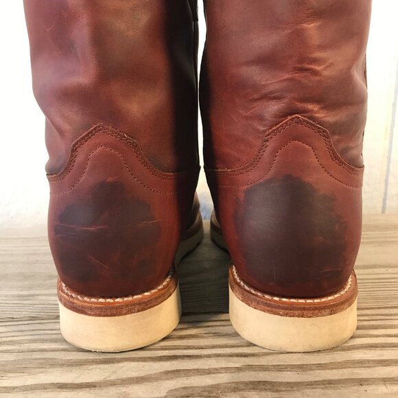 Tecovas Knox Mens Wedge Roper Briar Leather Western Boots 9 D 1025 - Picture 5 of 15